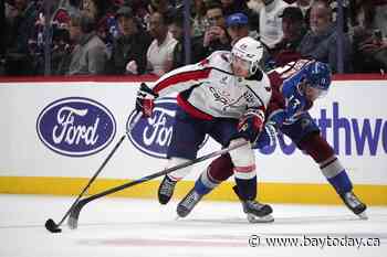 Connor McMichael scores twice in the Capitals' 5-2 victory over the Avalanche