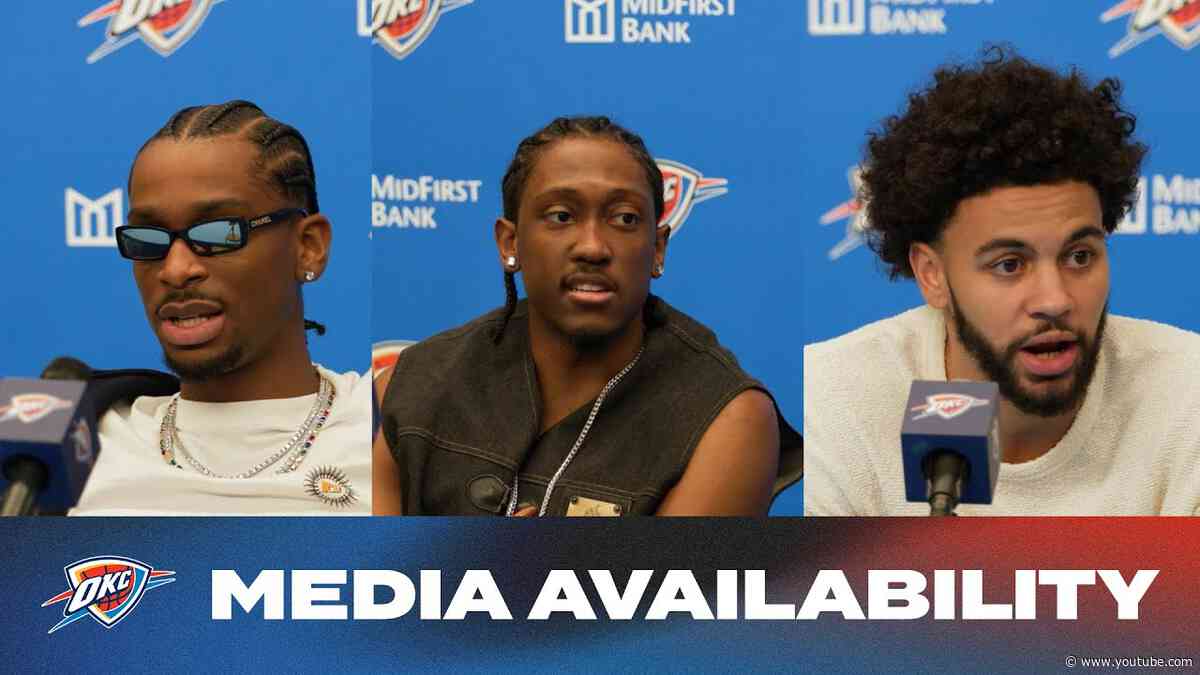 Full Post Game Media Availability | OKC Thunder vs Phoenix Suns | November 15, 2024