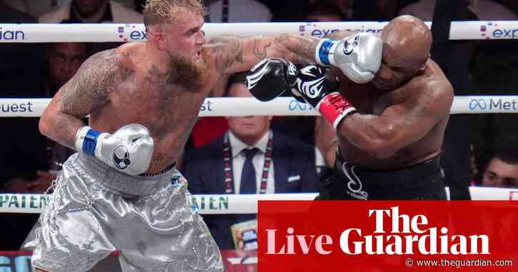 Jake Paul defeats Mike Tyson after Katie Taylor controversially beats Amanda Serrano – live reaction