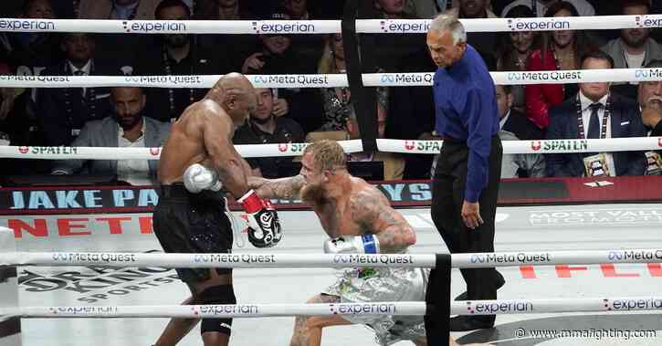 Jake Paul vs. Mike Tyson full fight video highlights