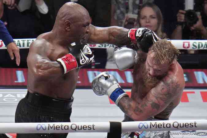 Jake Paul beats 58-year-old Mike Tyson as the hits don’t match the hype