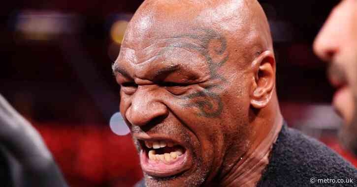 Mike Tyson reveals the reason he was biting his glove during Jake Paul fight