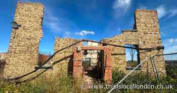 Ruins in Rainham that were once a 'charming' family home on sale for £1 million