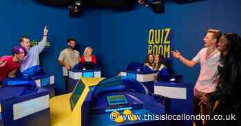 The new immersive experience which recreates a TV quiz show