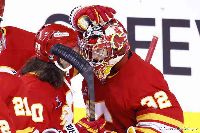 Flame’s Wolf comes up big in matchup of the NHL’s two smallest goalies