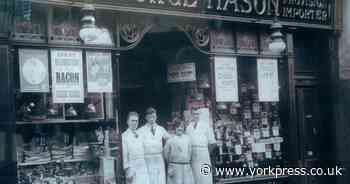 Can you recognise this York shop - the building has changed over the years!