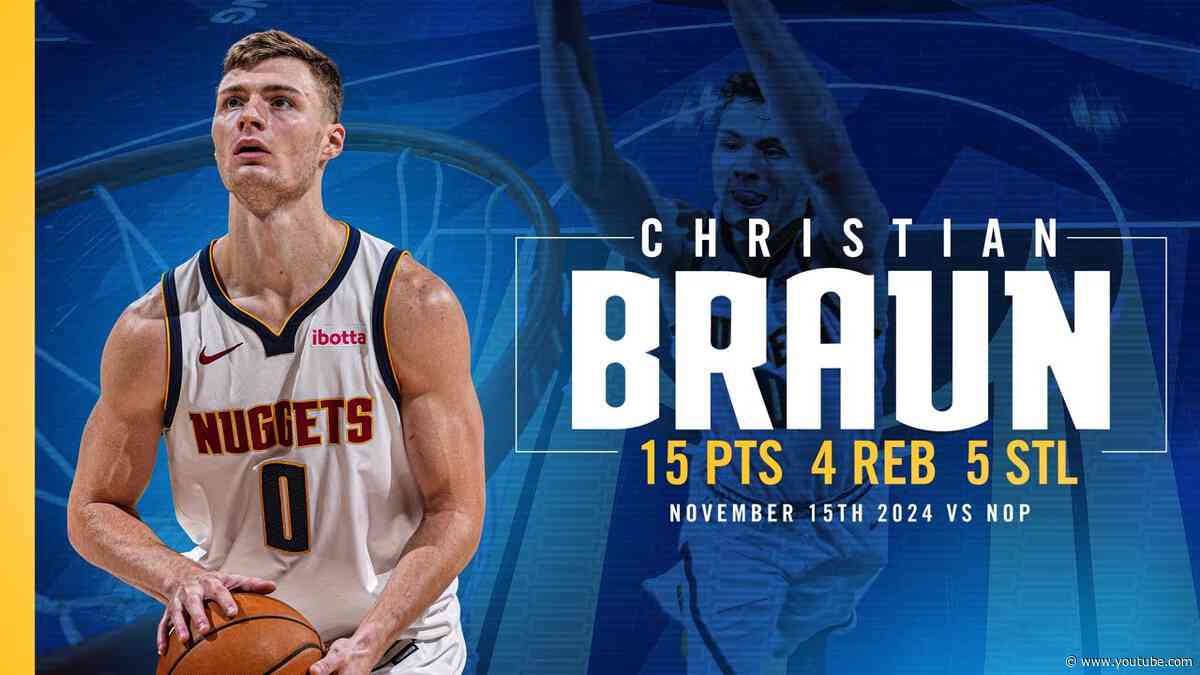 Christian Braun Full Game Highlights vs. Pelicans  📺 | 11/15/24