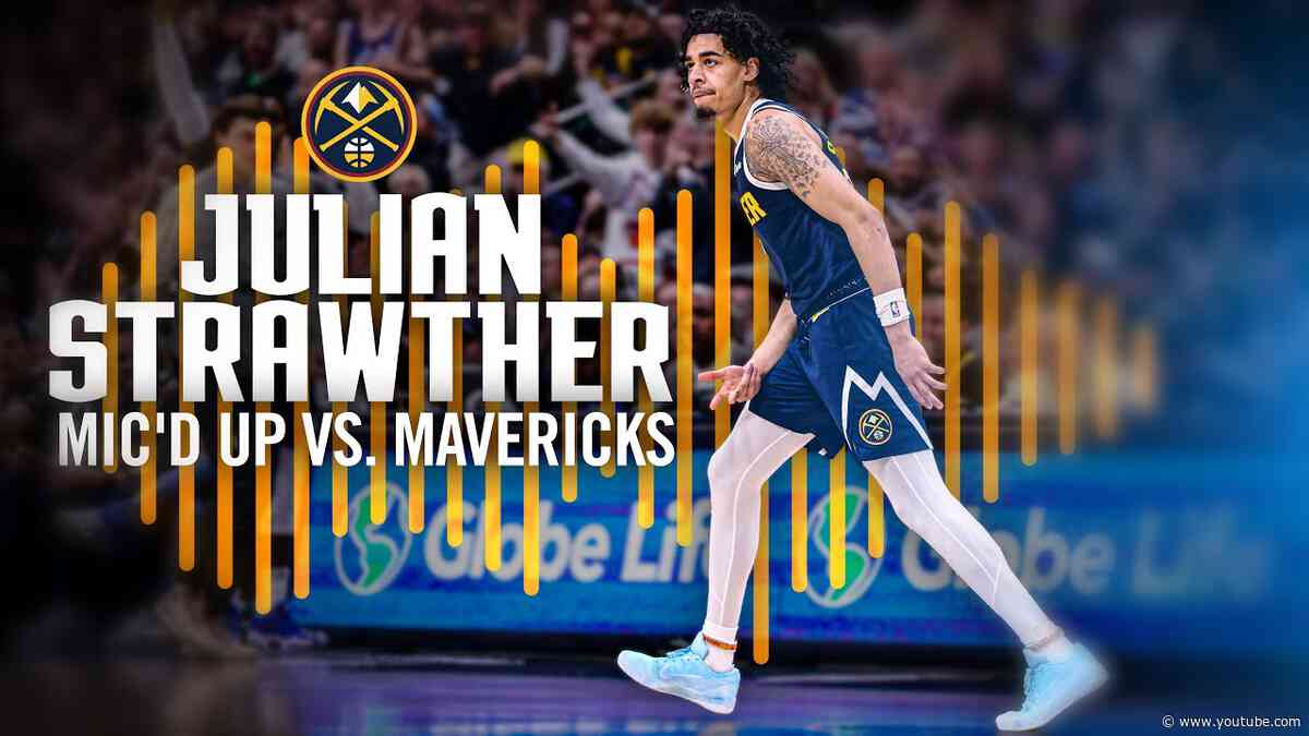 Julian Strawther Mic'd Up vs. Dallas Mavericks 🎙