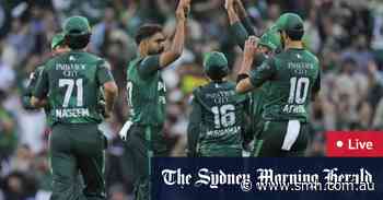 Australia v Pakistan Twenty20 LIVE updates: Pakistan bowling rewarded with fourth wicket