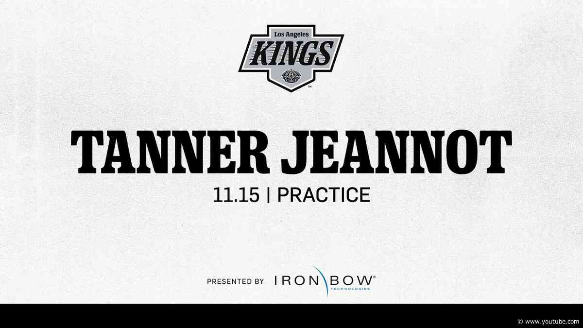 Forward Tanner Jeannot | 11.15 Practice in LA