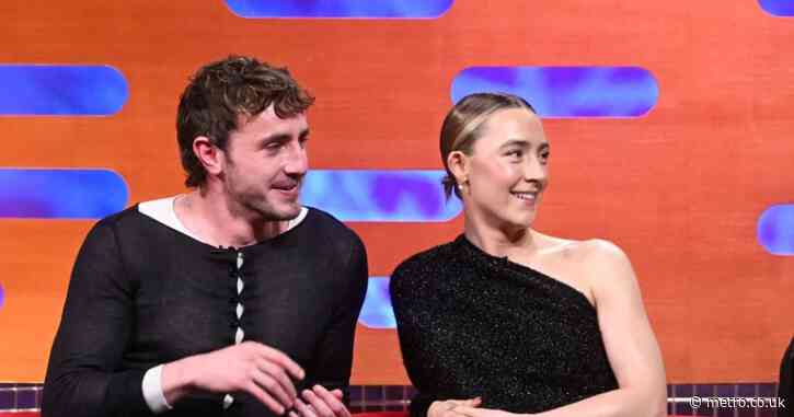 Paul Mescal praises Saoirse Ronan for shutting him down on The Graham Norton Show