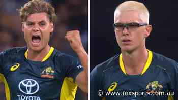 Aussie quick rips through Pakistan top order as Zampa debuts new look — LIVE