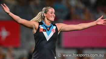 ‘Bit of a blur’: RIDICULOUS scenes as Power produce biggest-ever AFLW comeback in cutthroat final