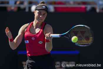 Valse start: Marie Benoit opent barrageduel in Billie Jean King Cup met nederlaag tegen Chinese Wei