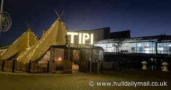 I got my first taste of Christmas by visiting the new Hull Tipi