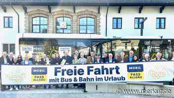 Oberallgäu: Freie Fahrt mit Bus und Bahn für Urlaubsgäste