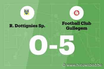 Wedstrijd tussen R. Dottignies Sp. en FC Gullegem eindigt in forfaitscore