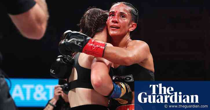 'She kept headbutting me': Amanda Serrano on defeat to Katie Taylor – video