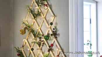 Joyless Christmas trees are all the rage this year - featuring metal branches and minimalist decorations