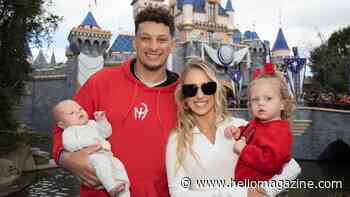 Pregnant Brittany Mahomes' 2 children steal the show in adorable new baby bump photo