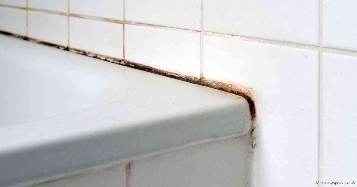 'Scrub away' black mould from bathroom sealant in '5 minutes' with kitchen cupboard staple