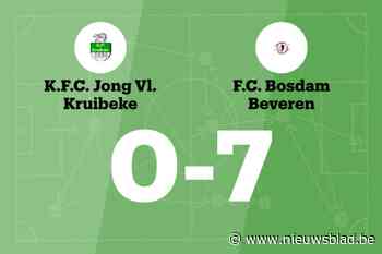 Bosdam Beveren B overklast JV Kruibeke