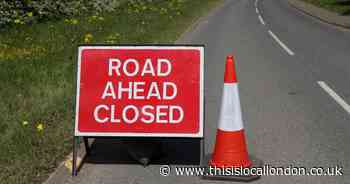 Brent roads to be shut for months due to water main works