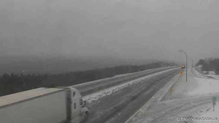 ‘High snowfall amounts’ expected on Coquihalla Highway: Hope to Merritt