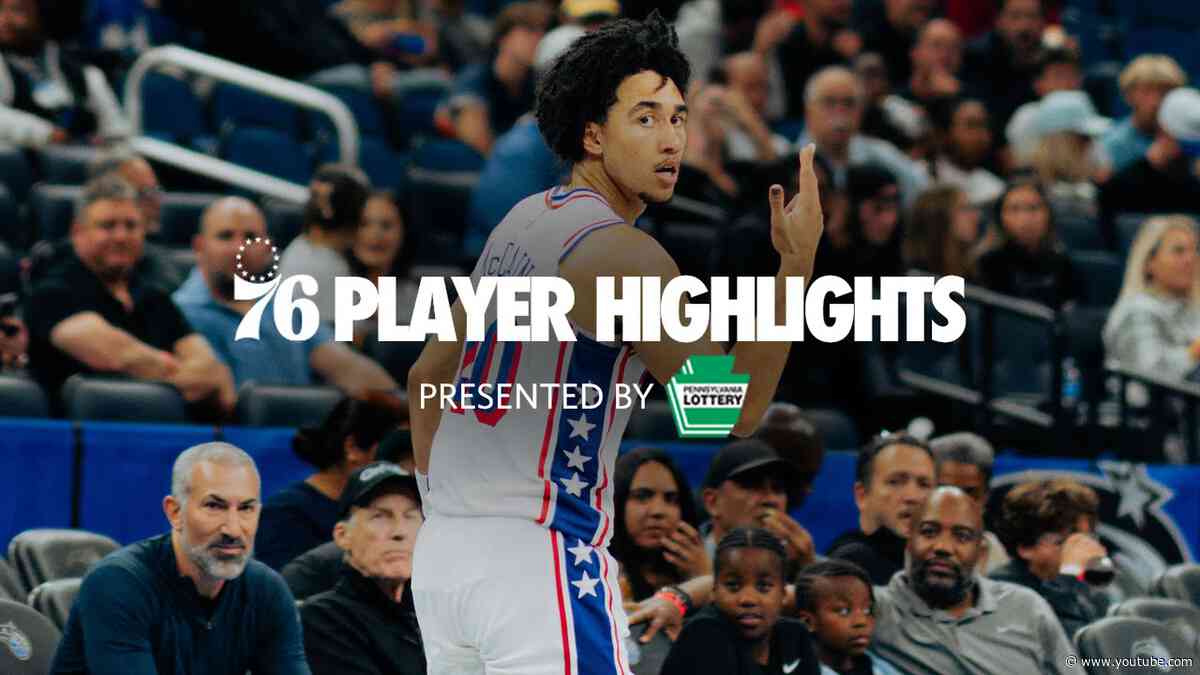 Player Highlights: Jared McCain at Orlando Magic | 11.15.24