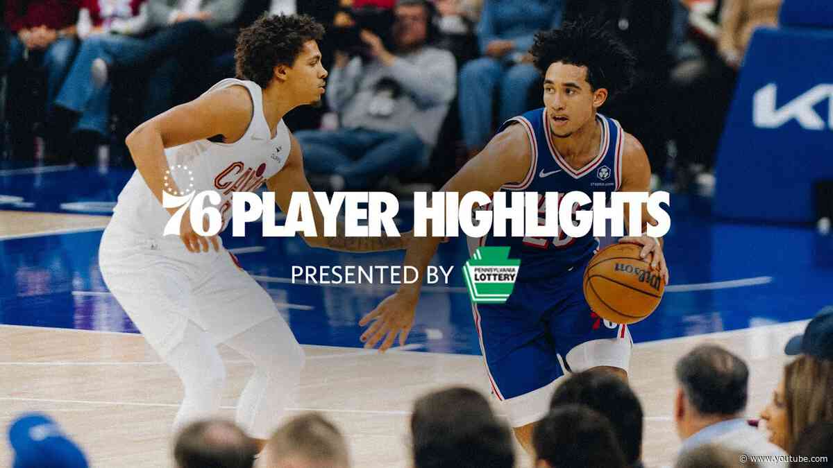 Player Highlights: Jared McCain vs. Cleveland Cavaliers | 11.13.24