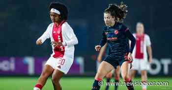 Voetbalsters van Ajax pakken dankzij doelpunt van Lily Yohannes de koppositie in de competitie