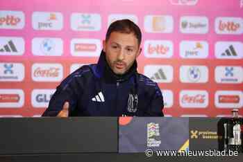 Bondscoach Domenico Tedesco onder druk voor match tegen Israël: “Wat er ook wordt gezegd, ik ga door”