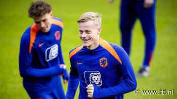 Oranje met Van Hecke, De Jong en Weghorst tegen Hongarije