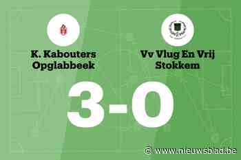 Vijf opeenvolgende overwinningen voor Opglabbeek B na 3-0 winst tegen Stokkem B