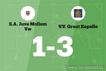 VV Groot Kapelle te sterk voor Juve Mollem B