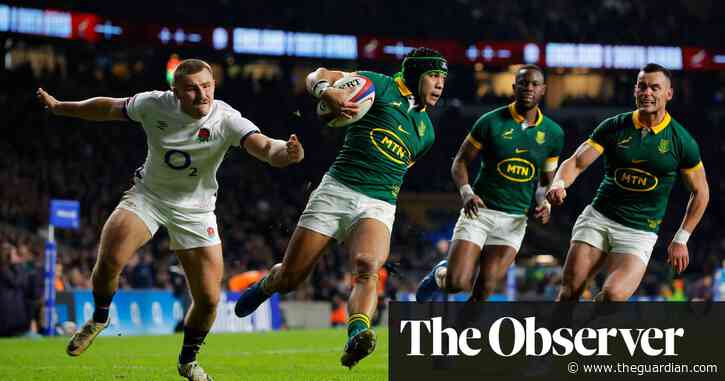 England offer glimpse of brighter future but Kolbe double gives South Africa win