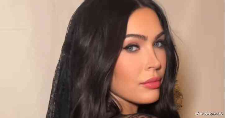 Megan Fox shows off baby bump in daring lingerie after sudden red carpet absence