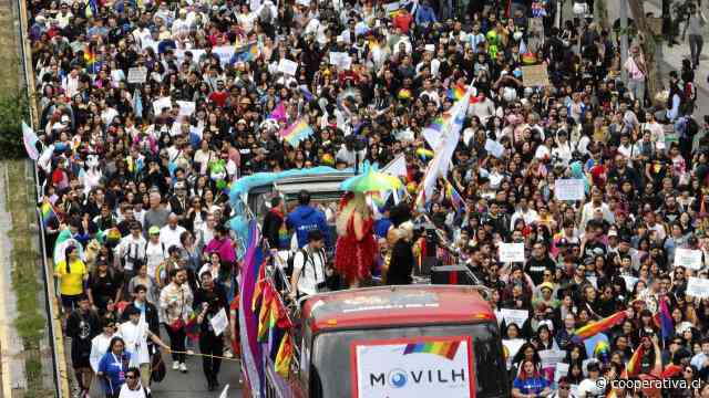 Masiva "Marcha del Orgullo" 2024 se tomó el centro de Santiago