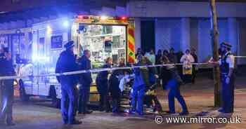 Ilford stabbing: Man, 18, 'knifed in neck' at shops as police desperately try to stop bleeding