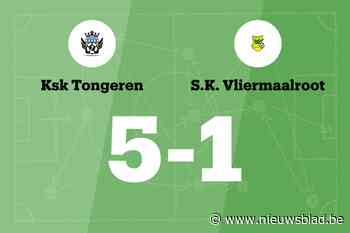 SK Tongeren B wint spektakelwedstrijd van Vliermaalroot