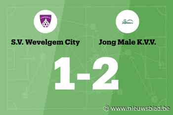 Jong Male verslaat SV Wevelgem City