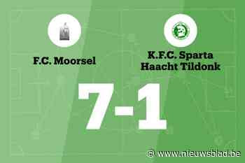 Moorsel overklast Sparta Haacht Tildonk