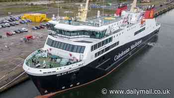 SNP's ferry delayed again... because they need to repaint the decks