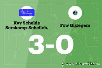 KVV Schelde B verslaat FCW Gijzegem met 3-0 en eindigt reeks zonder overwinning