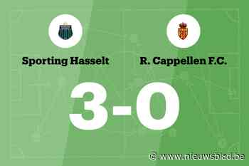 Sporting Hasselt boekt overtuigende zege tegen Cappellen FC