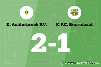 Achterbroek verslaat Brasschaat en blijft winnen