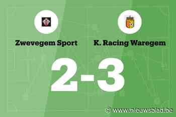 Racing Waregem wint van Zwevegem Sport