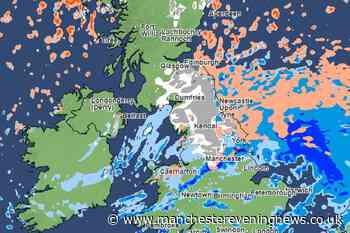 The Greater Manchester areas where Met office forecasts snow this week