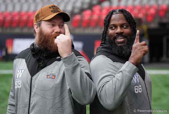 Blue Bombers’ Bryant, Argonauts’ Franklin separated by years of Grey Cup experience