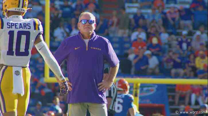 No. 22 LSU football tied with Florida 13-13 after the third quarter